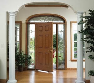 wood entry door replacement by 1n20 Home Services